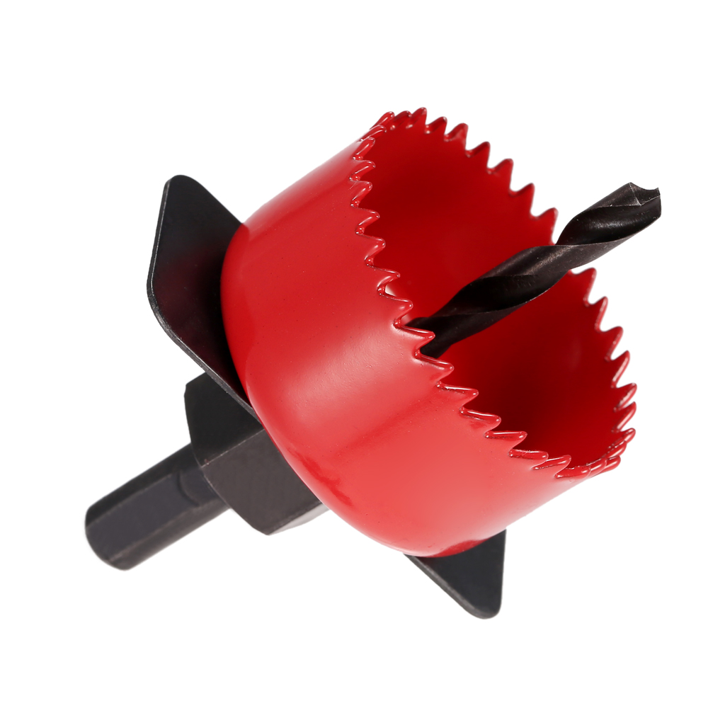 9pcs Hole Saw Cutting Set Kit Drilling Tool Wood Metal Cutter Hole Saw Set Cutter Drill Bits Core Drill Bits Woodworking 51 89mm