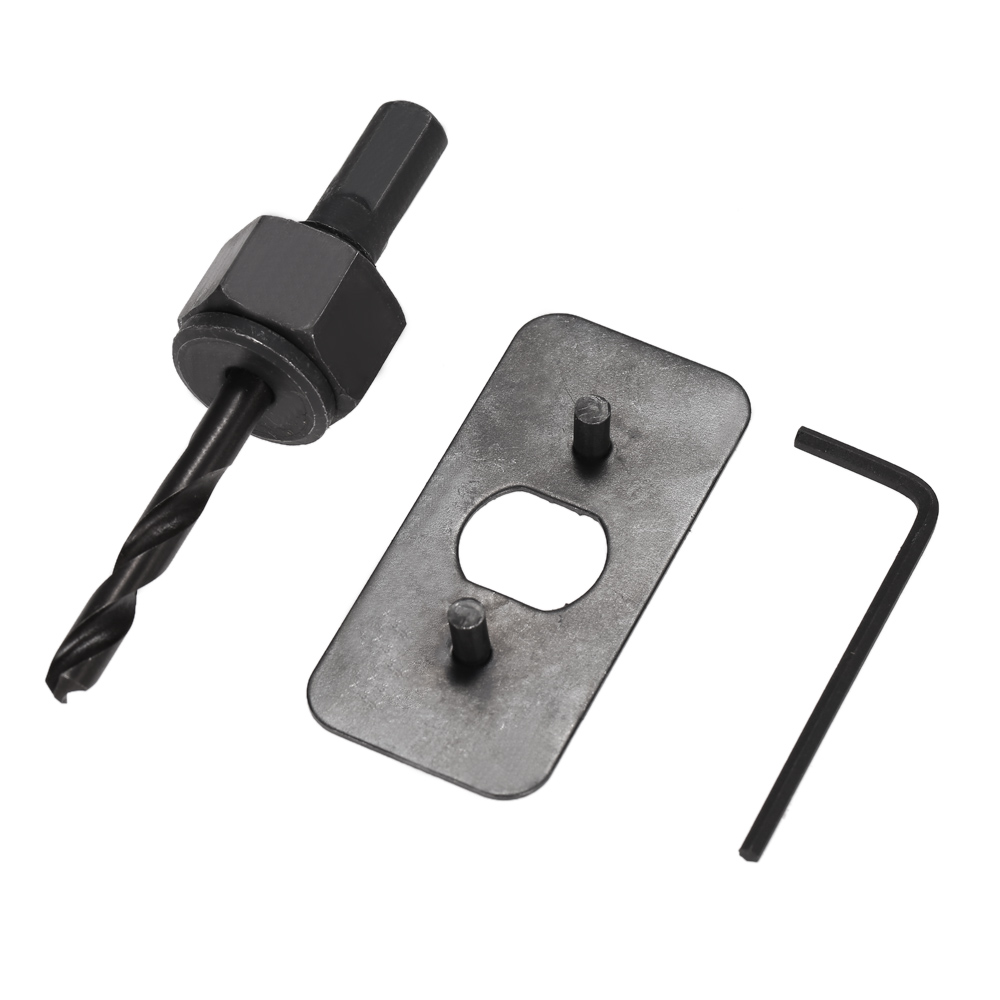 9pcs Hole Saw Cutting Set Kit Drilling Tool Wood Metal Cutter Hole Saw Set Cutter Drill Bits Core Drill Bits Woodworking 51 89mm