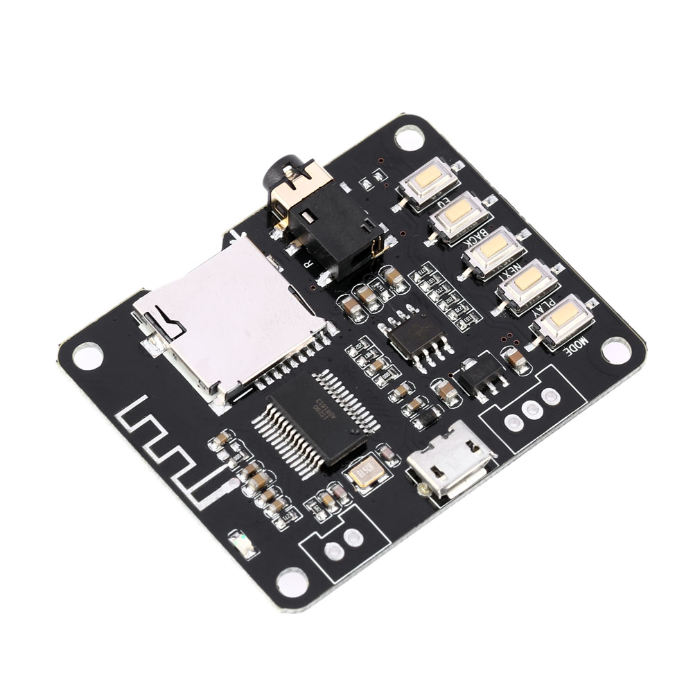 USB DC 5V Bluetooth 2.1 Audio Receiver Board Wireless Stereo Music Module with TF Card Slot