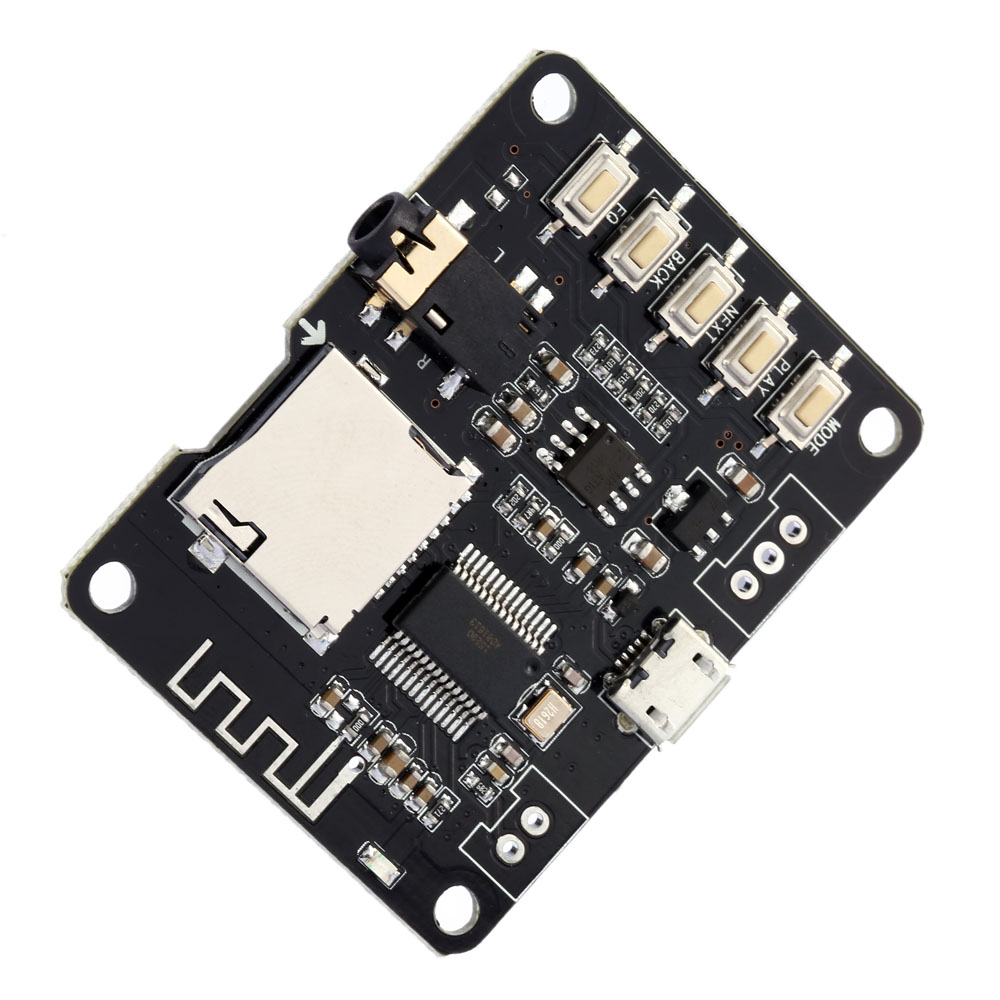 USB DC 5V Bluetooth 2.1 Audio Receiver Board Wireless Stereo Music Module with TF Card Slot