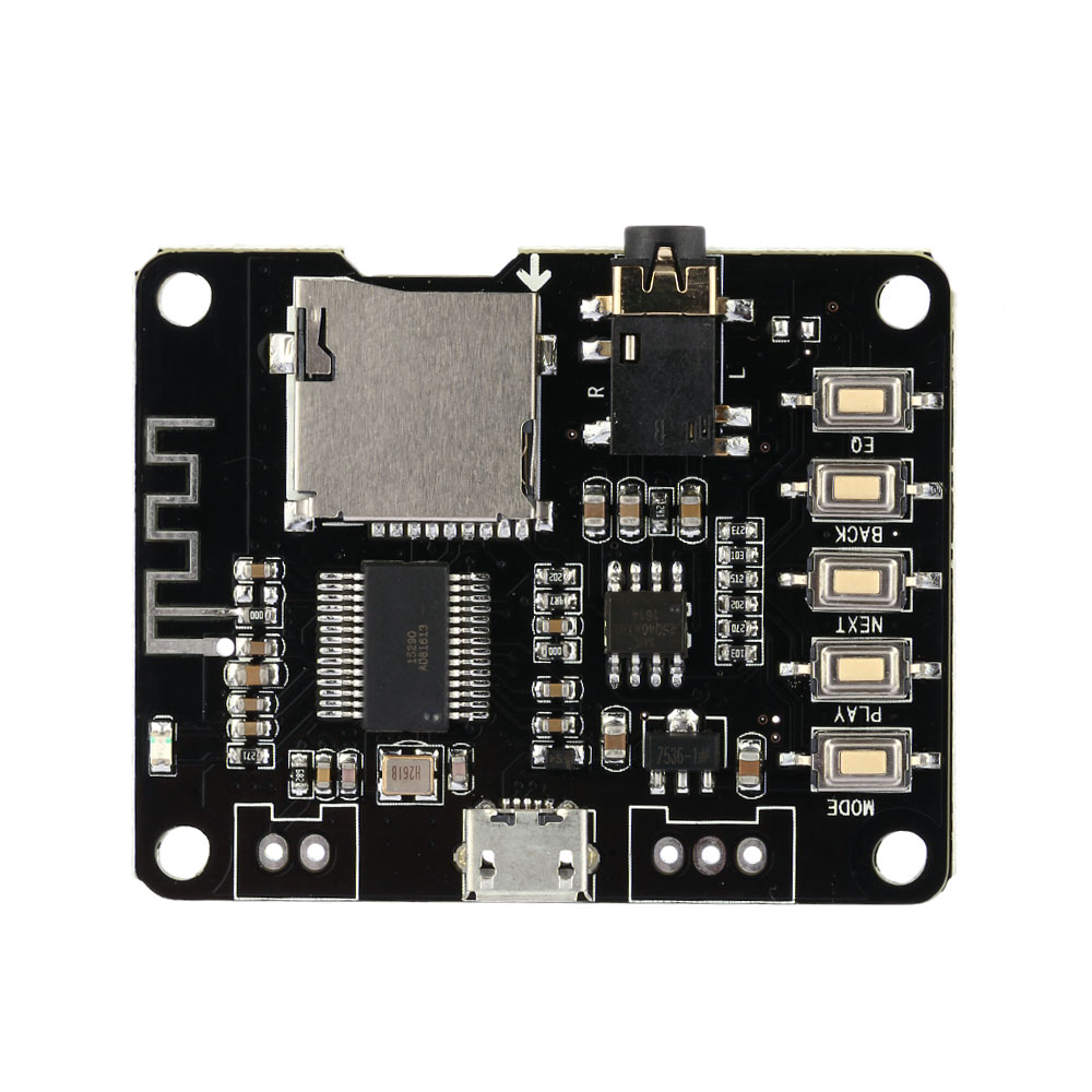 USB DC 5V Bluetooth 2.1 Audio Receiver Board Wireless Stereo Music Module with TF Card Slot