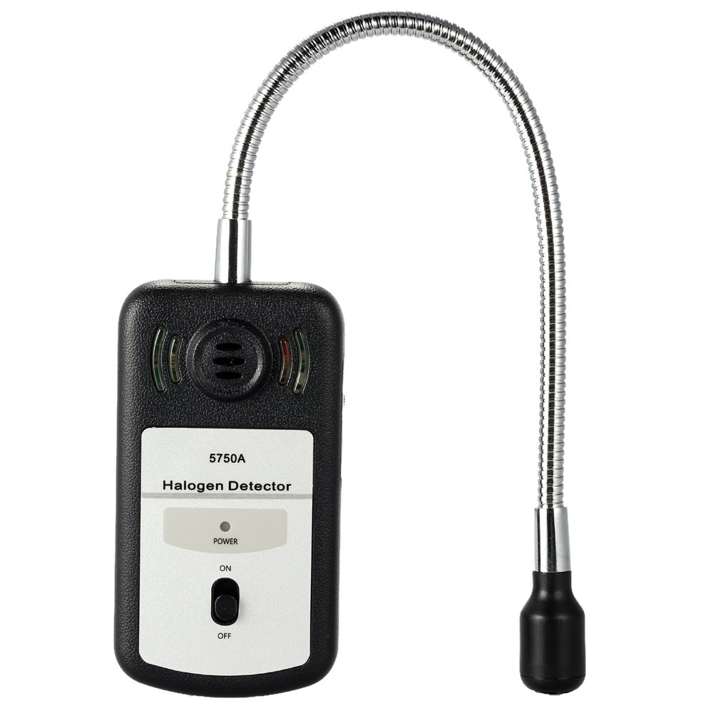 Mini Halogen Gas Leakage Analyser Detector Accurate Gas Detector Sensitive Chlorine and Fluorine Tester with Sound light Alarm
