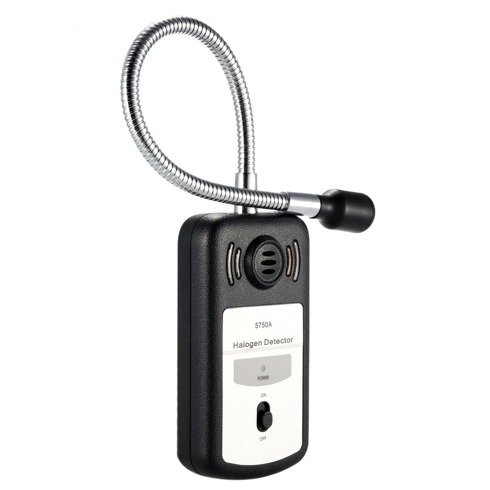 Mini Halogen Gas Leakage Analyser Detector Accurate Gas Detector Sensitive Chlorine and Fluorine Tester with Sound light Alarm