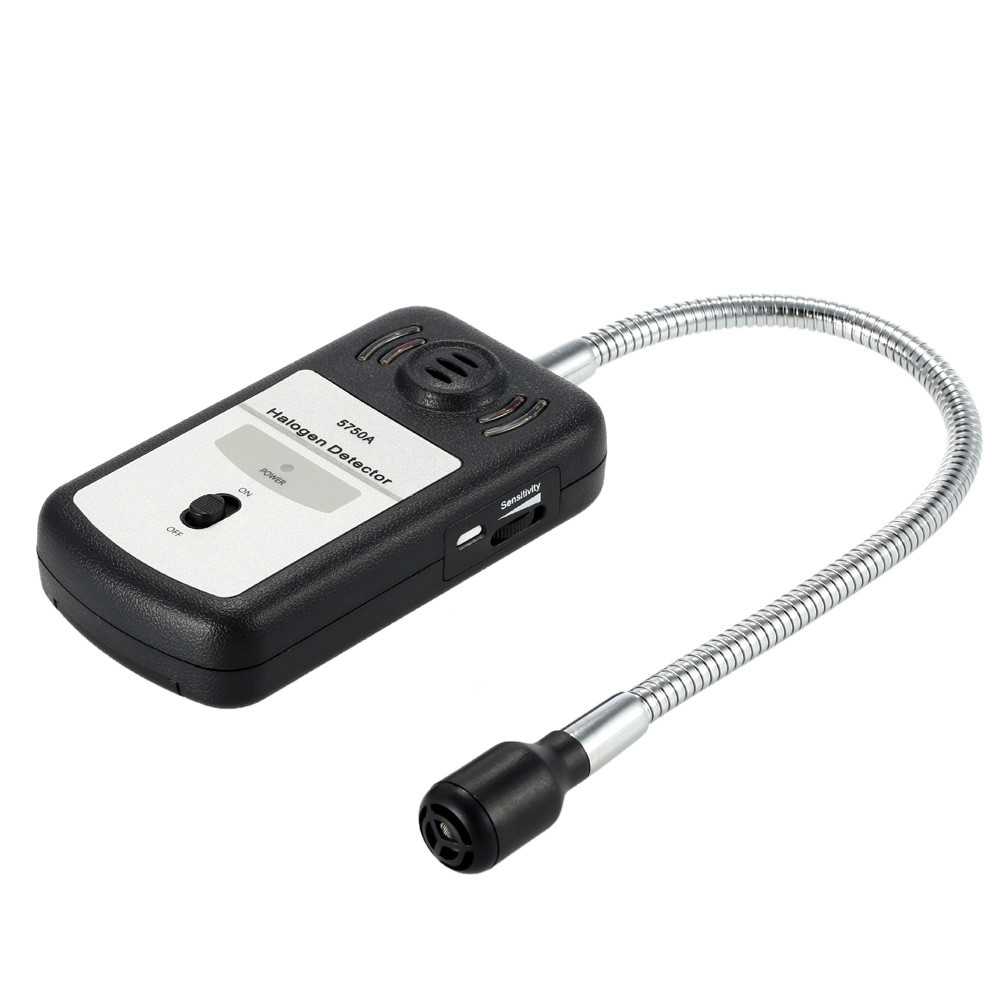 Mini Halogen Gas Leakage Analyser Detector Accurate Gas Detector Sensitive Chlorine and Fluorine Tester with Sound light Alarm