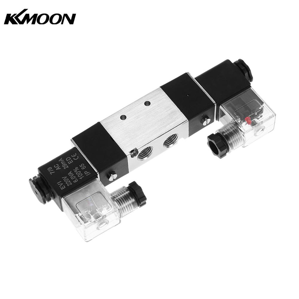 Pneumatic Airtac PT1 4 1 8 2 Position 5 Way Pneumatic Solenoid Valve Electric Air Valve Double Coil AC DC 12v 24v 110v 220v