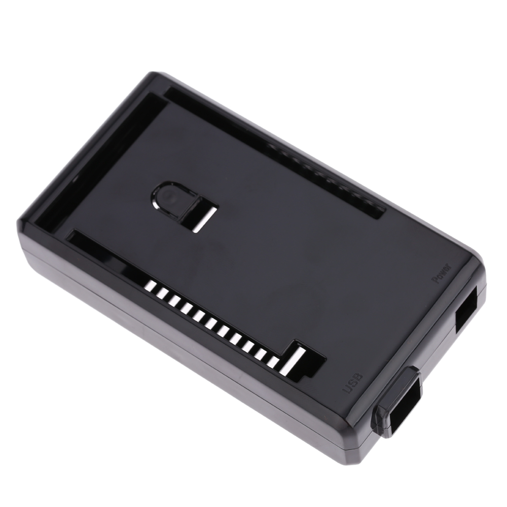 Quality Box Compatible Case for Arduino Mega2560 R3 Controller Enclosure Black Computer Box with Switch great protective case