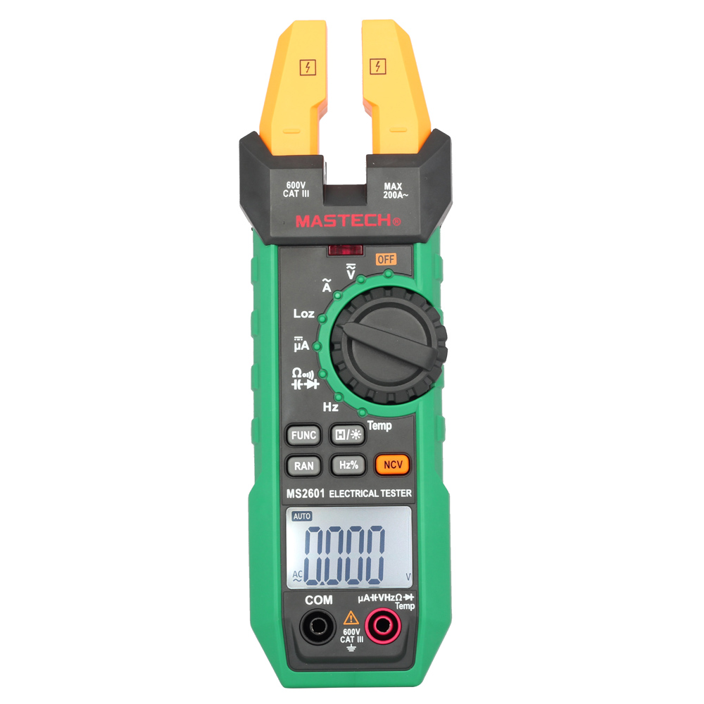 Digital Multimeter Clamp Meter DC AC Voltage Current Detector Resistance Capacitance Tester Diode Frequency Temperature Measurer
