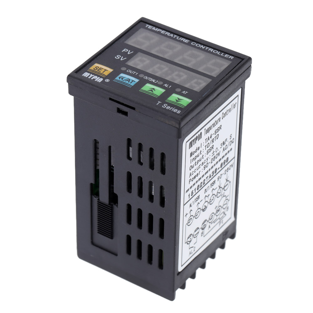 Digital Temperature Controller Thermometer Heat Cooling Control thermostat RNR 1 Alarm Relay Output TC RTD thermal regulator