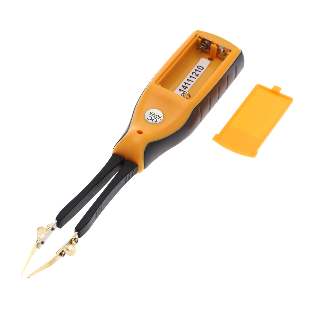 Smart SMD Tester with Relative Mode Handheld Tweezers Resistor Capacitor Diode detector Continuity Intelligent Testing Clips