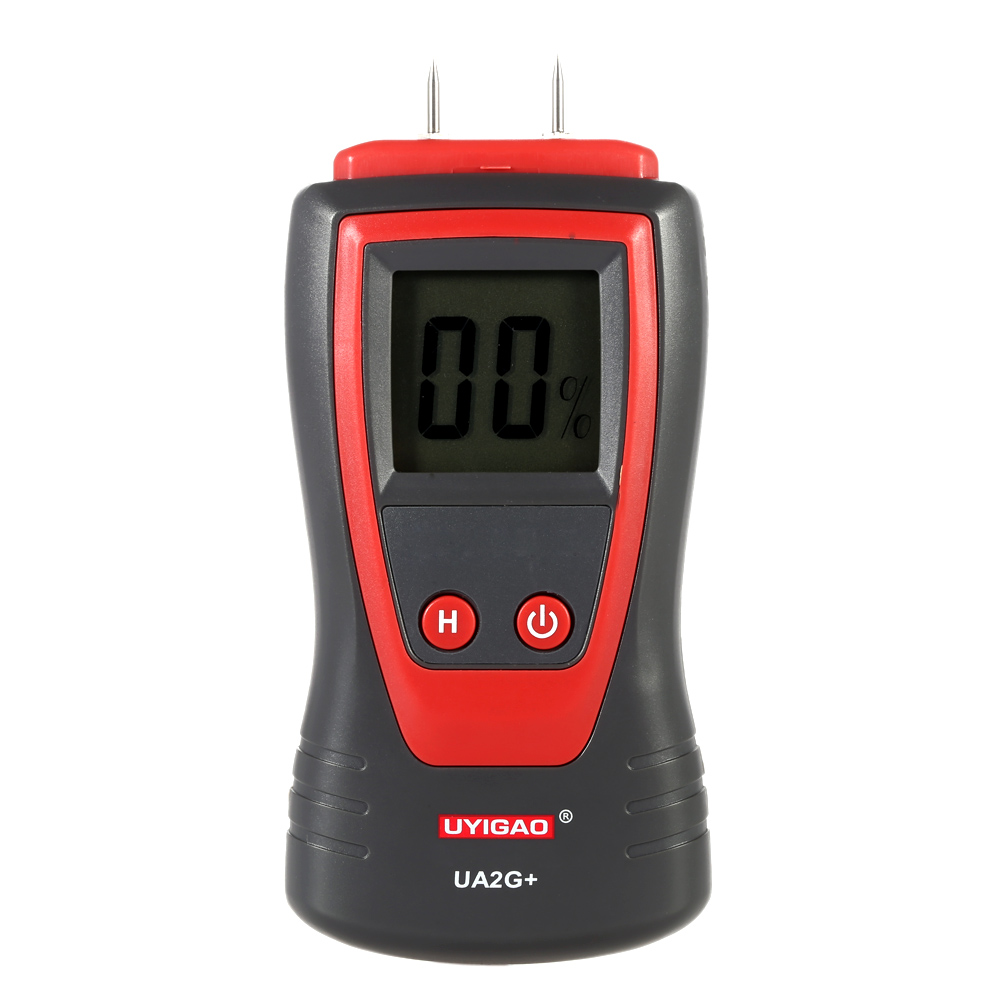 Professional Handheld Digital Wood Moisture Meter Mini LCD Wood Lumber Moisture Tester Humidity Meter Detector with 2 Pin Probe