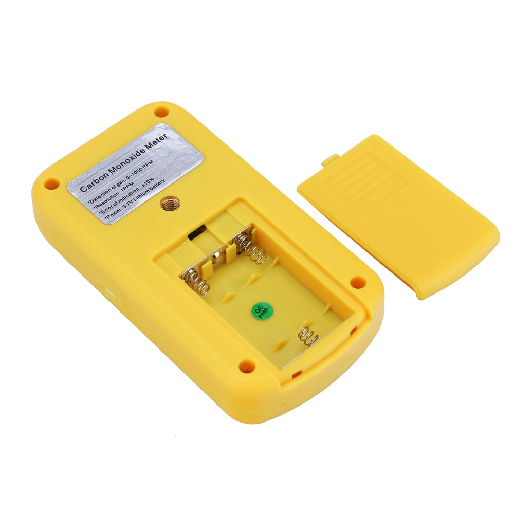 Mini Carbon Monoxide Gas Meter Portable CO Detector LCD Display and Sound light Alarm Sensitive Gas Analyzer for Home Security