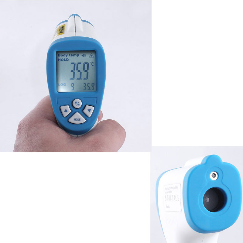 Digital Infrared Thermometer No contact Laser Temperature Gun Temperature Diagnostic tool Portable Hygrometer for Hunman Body