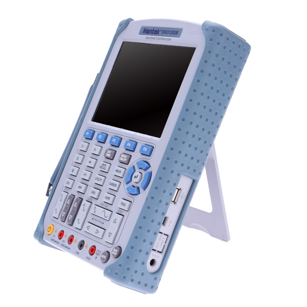 Hantek DSO1202 Digital Storage Oscilloscope 6000Counts USB osciloscopio diagnostic tool DMM 200MHz 1GSa s 2CH 5.6 TFT Color LCD