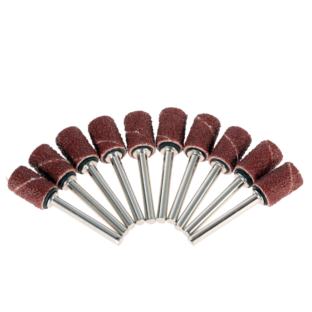 80 Grinding Wheel Sanding Bands Sanding Sleeves Sandpaper Dremel Accessories With Connecting Rod forGrinding Polishing Nail Tool