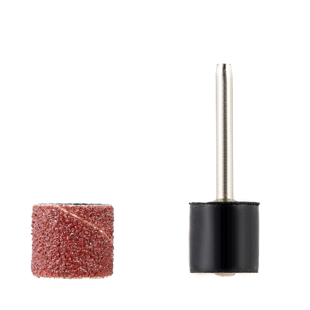 80 Grinding Wheel Sanding Bands Sanding Sleeves Sandpaper Dremel Accessories With Connecting Rod forGrinding Polishing Nail Tool