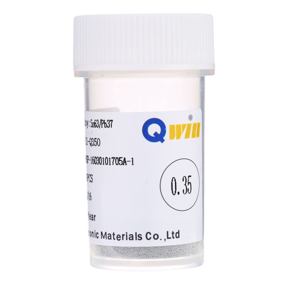 Quality Leaded Solder Balls Soldering Ball Set 0.20 0.25 0.30 0.35 0.40 0.45 0.50 0.55 0.60 0.65 0.76mm 250k bottle Sn63 Pb37