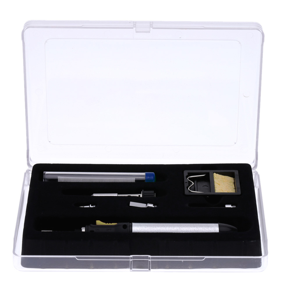 7 in 1 Gas Soldering Iron solder Tools Cordless Welding Torch Kit 12ml Gas Welding Iron Repair Tools Welding Soldering Supplies
