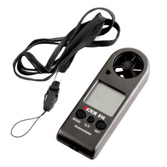 Multifunctional Digital Wind Speed Gauge tachometer Anemometer Thermometer velocity tester Temperature Diagnostic tool