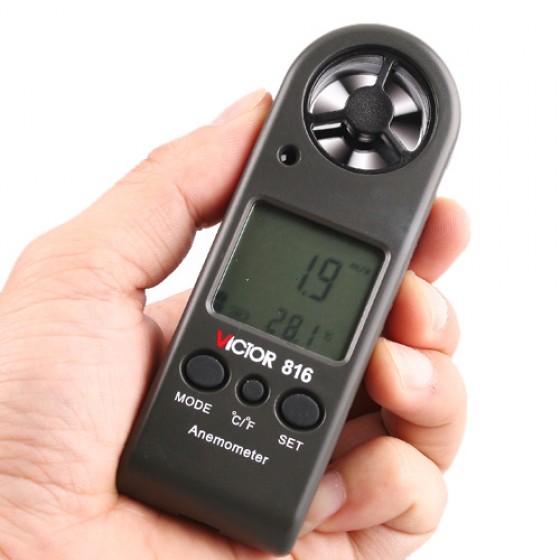 Multifunctional Digital Wind Speed Gauge tachometer Anemometer Thermometer velocity tester Temperature Diagnostic tool