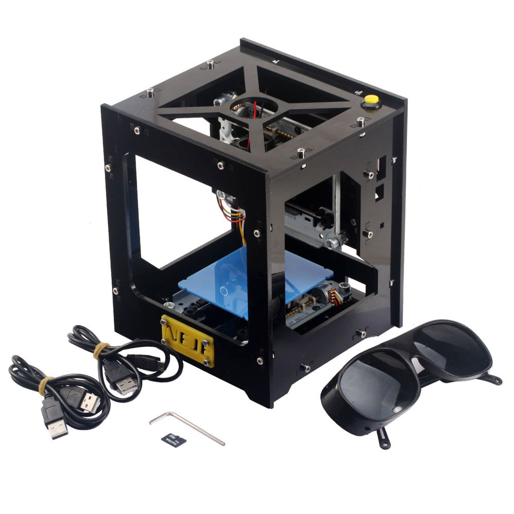 NEJE 500mW mini DIY laser Engraving Machine laser cutter USB Laser Engraver Automatic Off line Operation with Protective Glasses