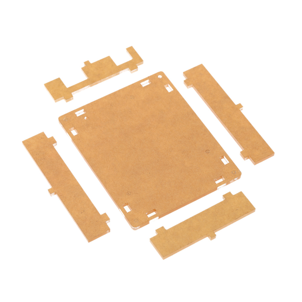 Useful Transparent Acrylic Protective Case for Arduino Demoboard Shell DIY Kit UNO R3 DIY Module Board Demoboard Shell