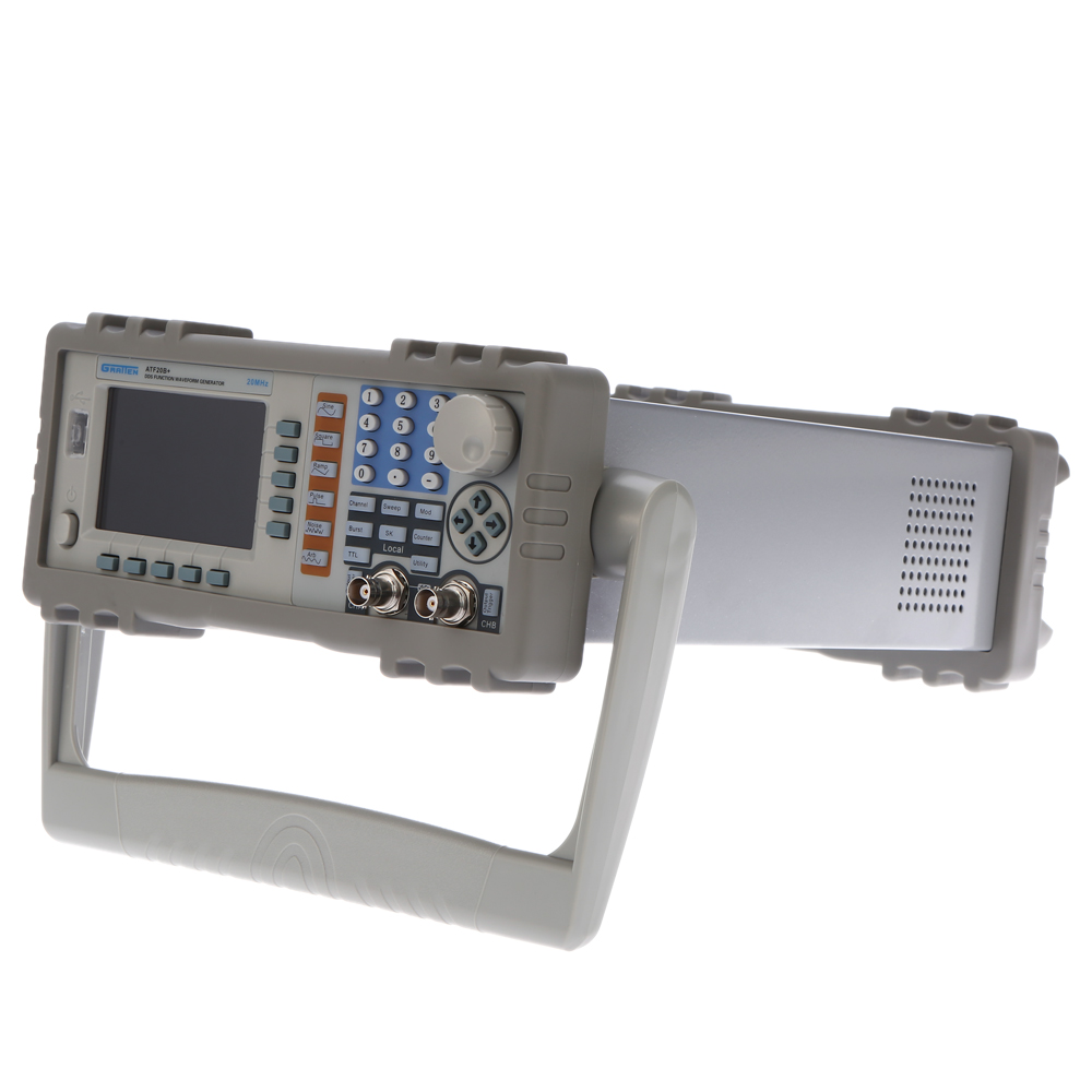 GRATTEN ATF20B+ Double Channel DDS Function Signal Generator Arbitrary Waveform Frequency Generator Meter 20MHz 100MSa s