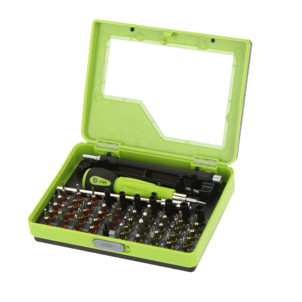 Durable NO.8921 53 in 1 Multi Purpose Screwdriver Set Precision Cell Phone PC Notebook TV Repair Hand Tool Kit parafusadeira