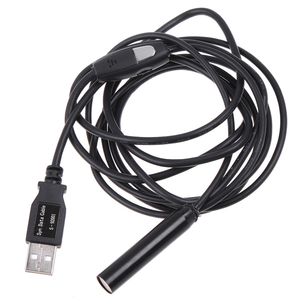 Multi purpose USB Endoscope Waterproof Inspection Magnifier Excellent Microscope Inspection Snake Tube Video Camera Borescope 2M