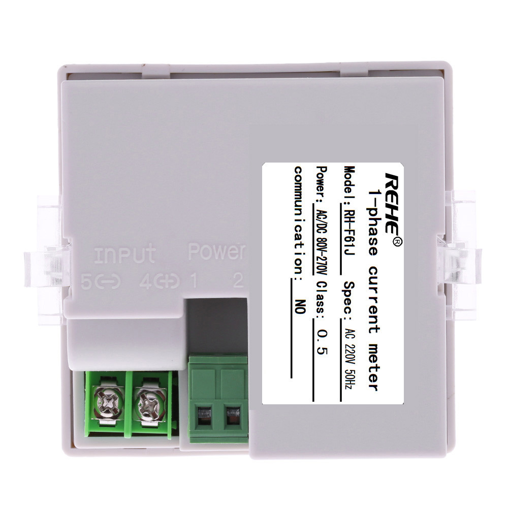 71x71mm High Accuracy frequency counter Digital Frequency Meter Single Phase cymometer AC DC80V 270V 50Hz digital frecuencimetro