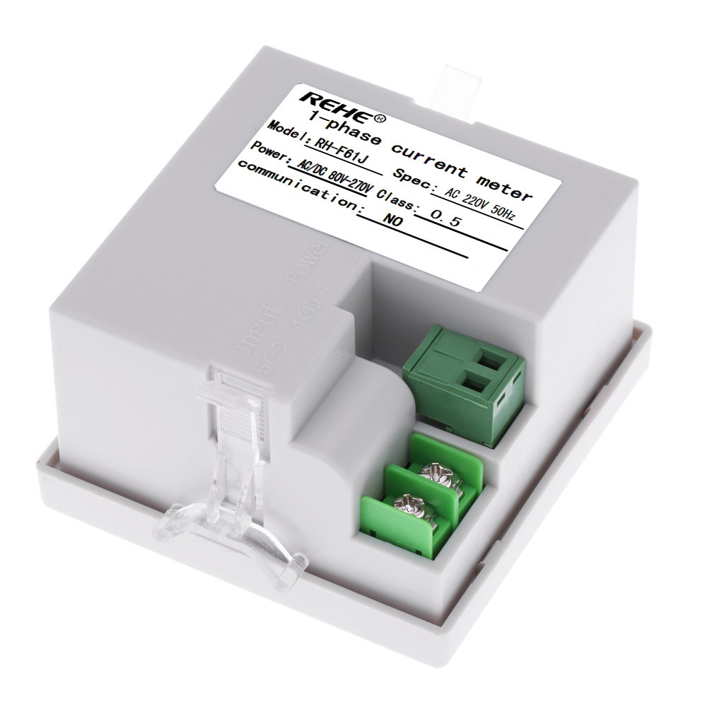 71x71mm High Accuracy frequency counter Digital Frequency Meter Single Phase cymometer AC DC80V 270V 50Hz digital frecuencimetro