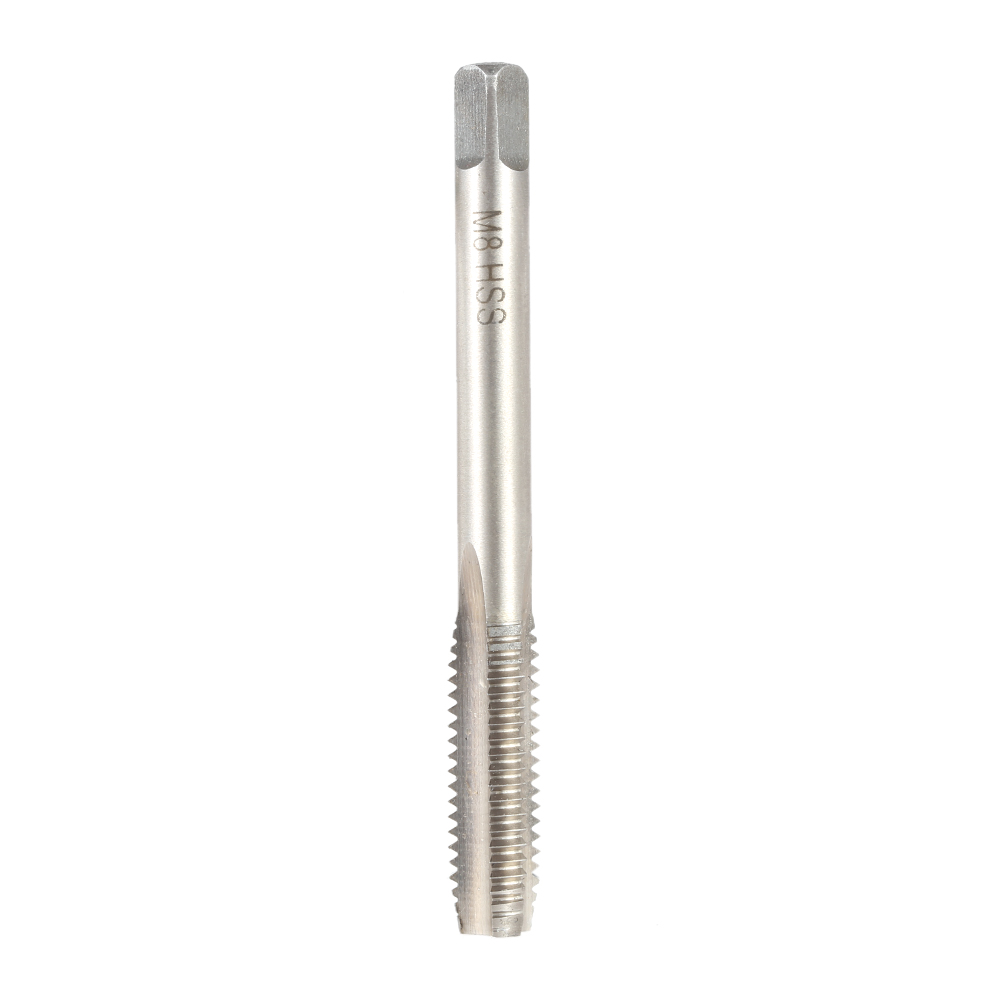 5pcs set High speed Steel Machine Screw Tap Professional Straight Flute Taps Mini Groove Tap Round Shank with Square End Quality
