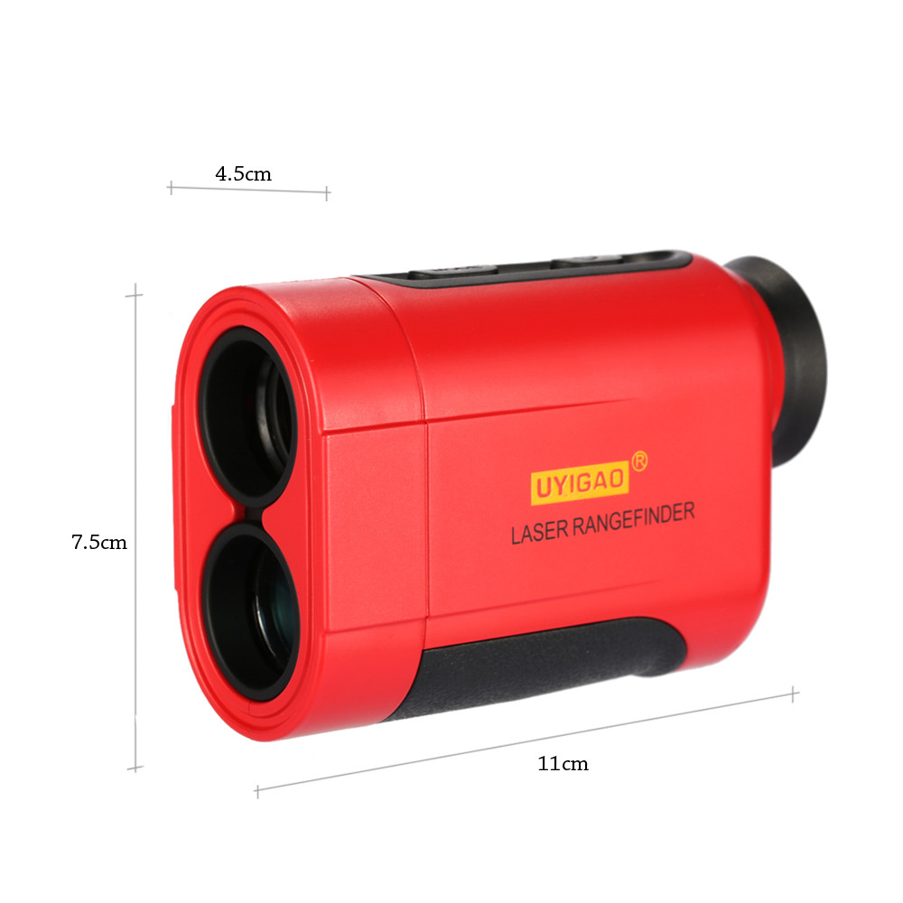 900m 6X Monocular Telescope Laser Rangefinder Distance Meter Outdoor Distance diagnostic tool Height Angle Measurement Tool