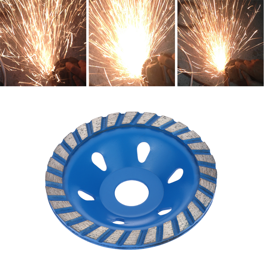 100mm 4 Diamond Segment Grinding Wheel Disc Bowl Shape Grinder Cup Granite Ceramics Terrazzo Marble for Building Industry