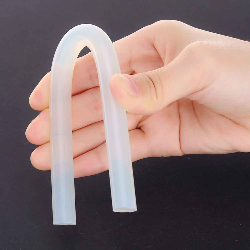 10 pcs Melt Glue Stick High Viscosity Environmental Transparent Glue Tape 0.27 x7.87 High Temperature Resistant Glue Stick