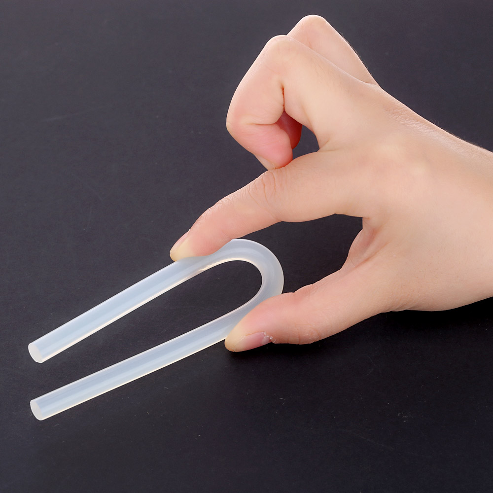 10 pcs Melt Glue Stick High Viscosity Environmental Transparent Glue Tape 0.27 x7.87 High Temperature Resistant Glue Stick