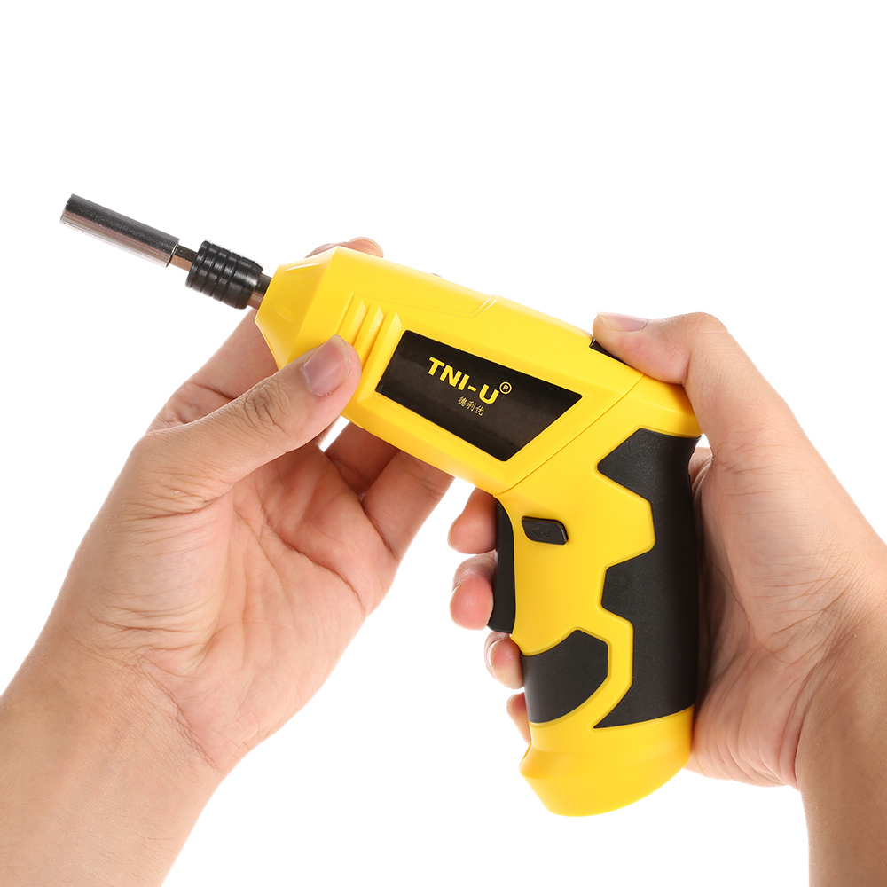 TNI U 46 in 1 4V battery screwdriver Rechargeable Cordless Electric Screwdriver Set Repair Tool Kit with Battery Indication