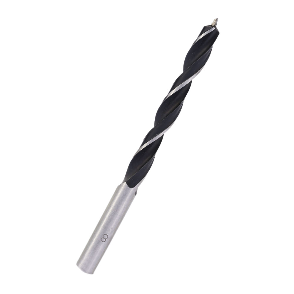 5pcs set 4 10mm Wood Drill Bit Brad Point High carbon Steel Wood Drill Bit Set Three Point Woodworking Drill 4 5 6 8 10mm