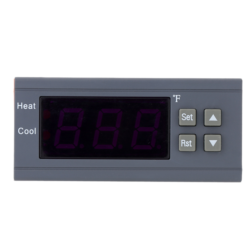 10A AC110V Digital Temperature Controller Thermocouple 58~194 Fahrenheit with Sensor thermostat thermal regulator