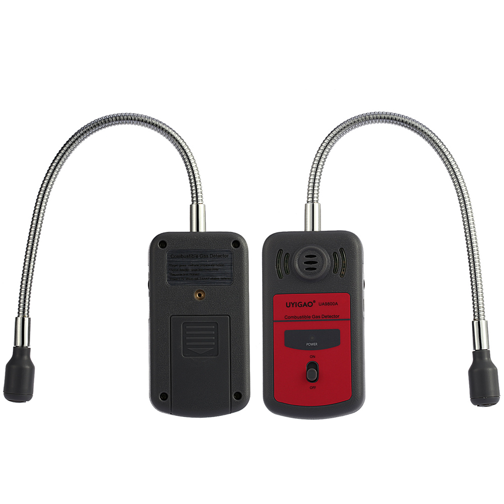 UYIGAO Combustible Gas monitor Automotive gas leak detector Gas Location Determine Tester Gas Analyzer with Sound Light Alarm