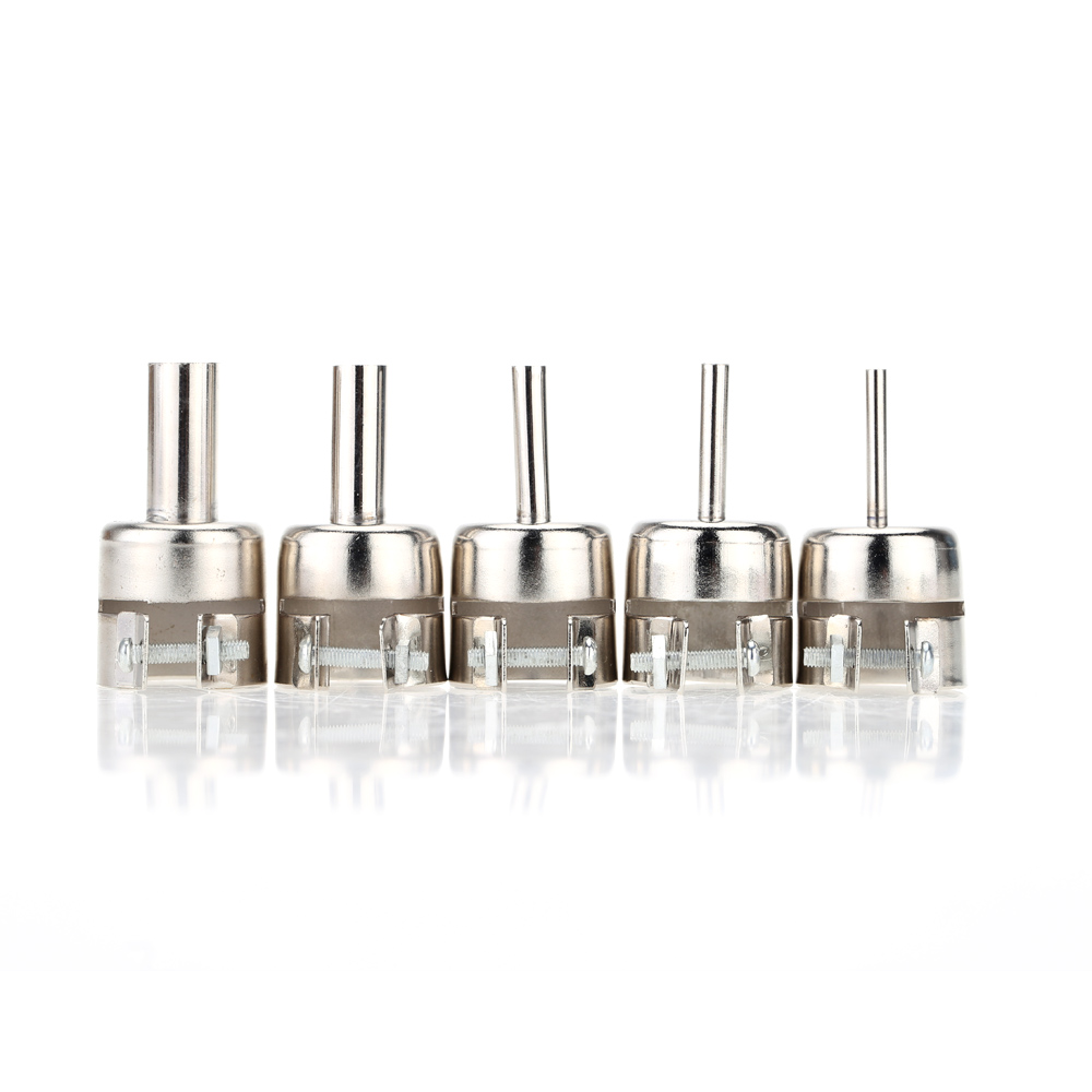 5pcs Air Gun Circular Nozzles General Type Round Nozzle BGA Nozzle for Soldering Station Suitable Many Sizes Air Gun