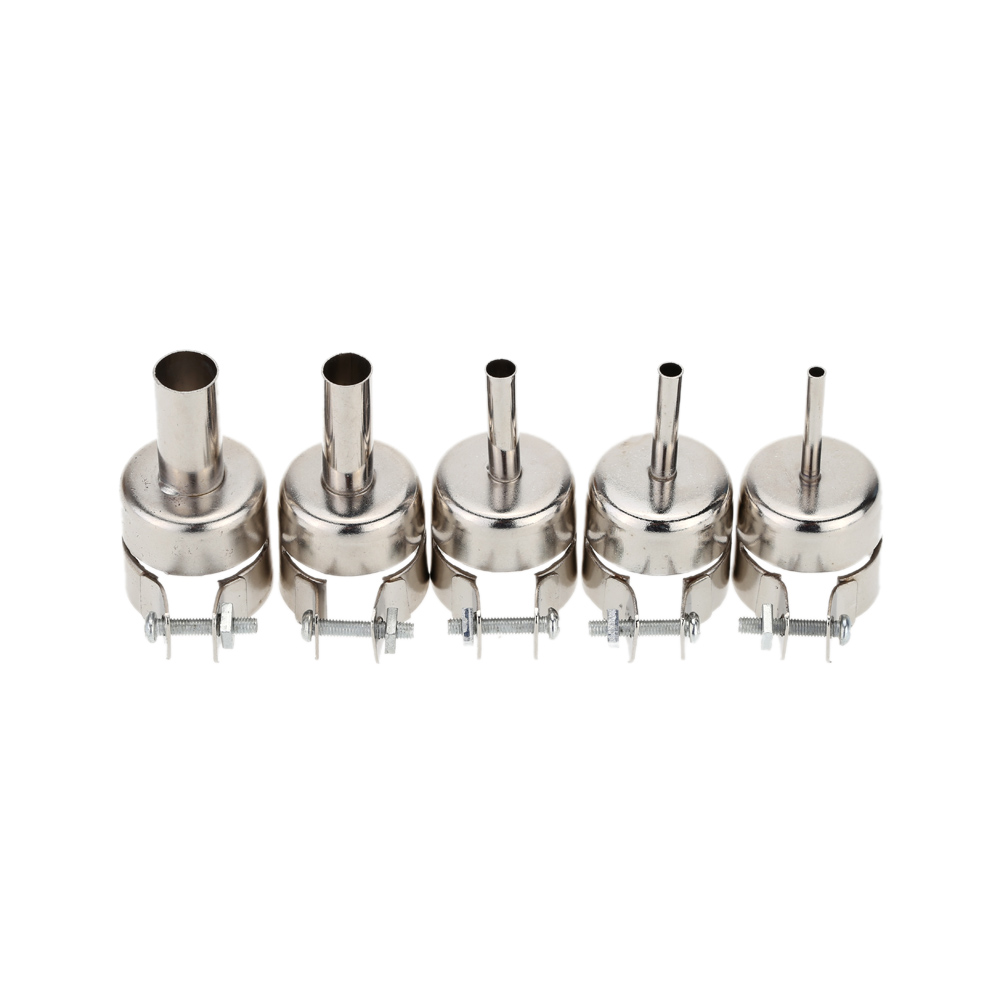 5pcs Air Gun Circular Nozzles General Type Round Nozzle BGA Nozzle for Soldering Station Suitable Many Sizes Air Gun