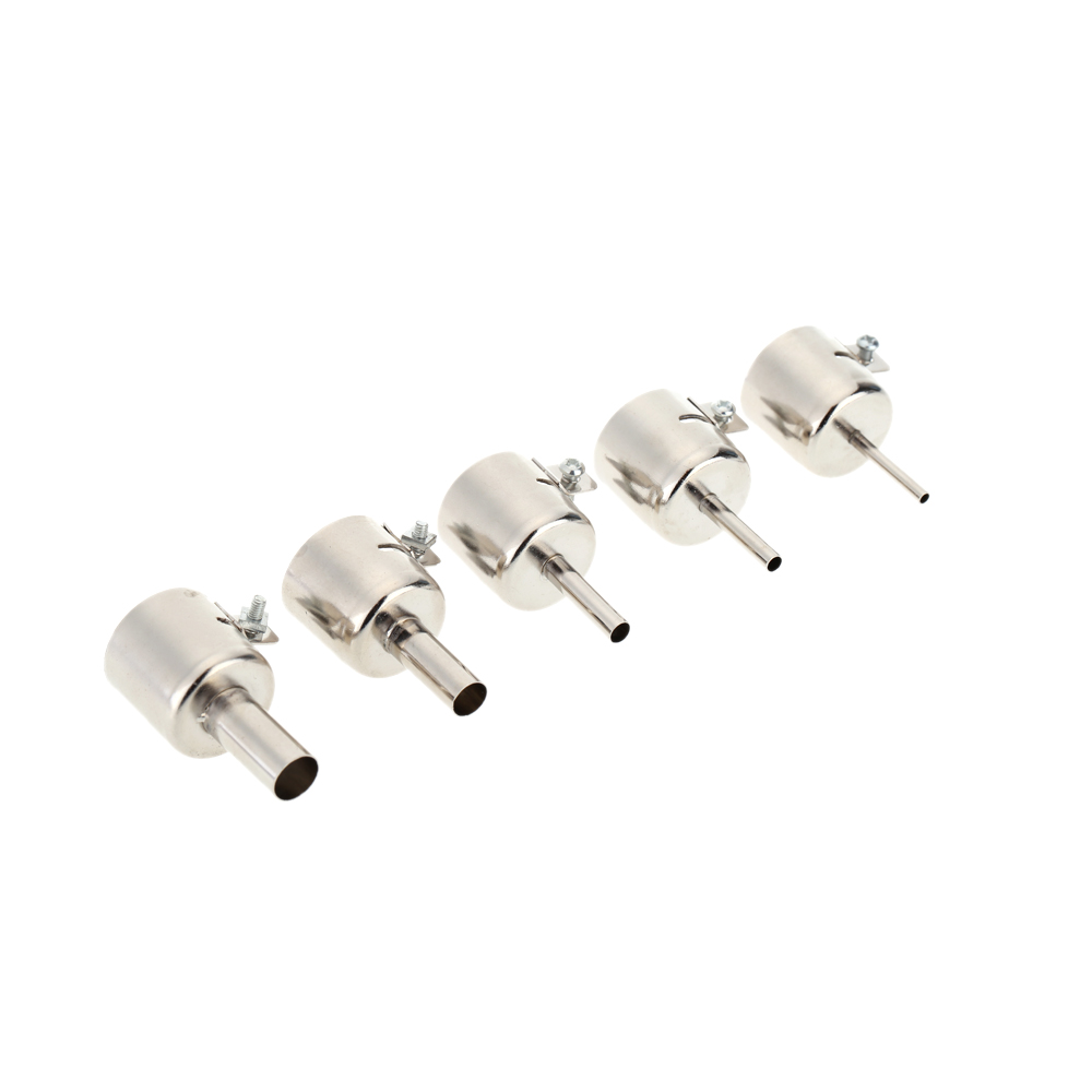 5pcs Air Gun Circular Nozzles General Type Round Nozzle BGA Nozzle for Soldering Station Suitable Many Sizes Air Gun