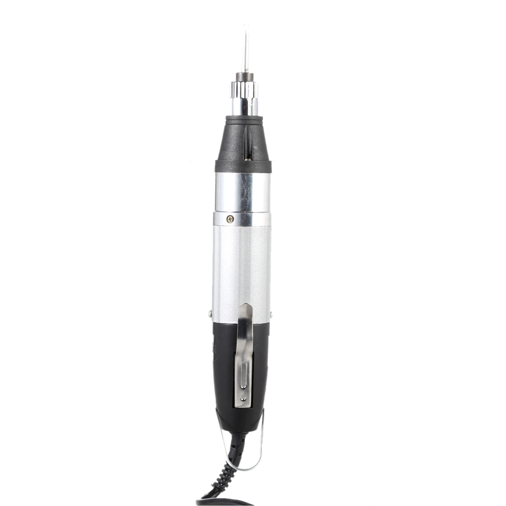 AC220V High Quality Screwdriver Kit DC Powered Electric Screwdriver with 10pcs Bits Stepless Speed Regulation Repair Tool