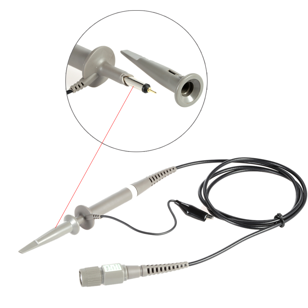 Reliable Oscilloscope Probe High Voltage Probe Tester Clip for the Oscilloscope Passive Max.2000V DC X100 100MHz 100 Mega ohm