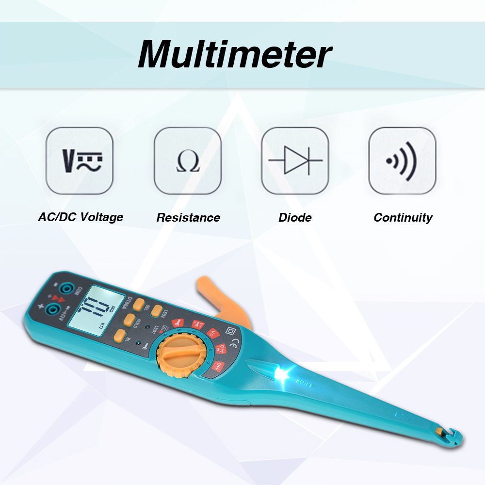 Digital Multimeter Car Repair Diagnostic Tool Useful car Circuit breaker tester Circuit Detecting Tester Lamp Testmultimetro