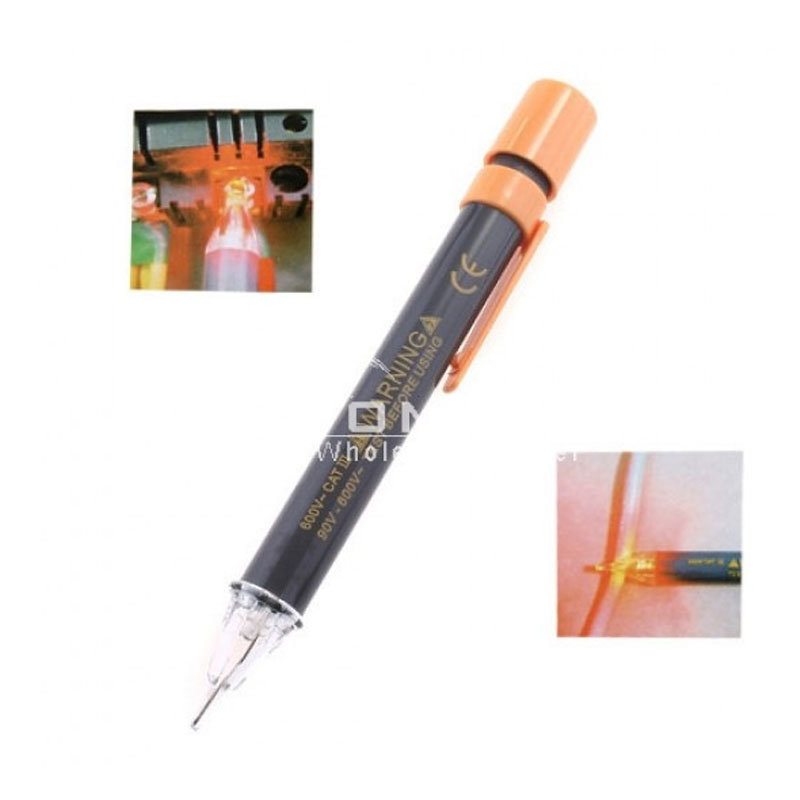 portable digital Voltage Detector Voltage Alert diagnostic tool tester Electrical 90~600V Measure voltmeter Detector Test Pen