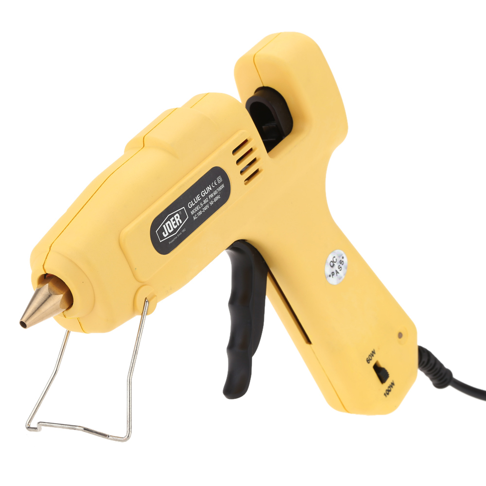 100 240V 60W 100W Professional Melt Glue Gun Practical Heating Craft Repair Tool Heating Power Tools with 20pcs Glue Sticks