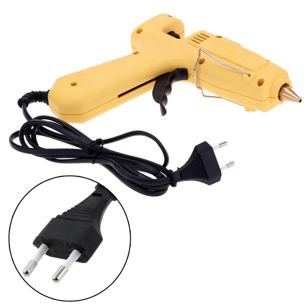 100 240V 60W 100W Professional Melt Glue Gun Practical Heating Craft Repair Tool Heating Power Tools with 20pcs Glue Sticks