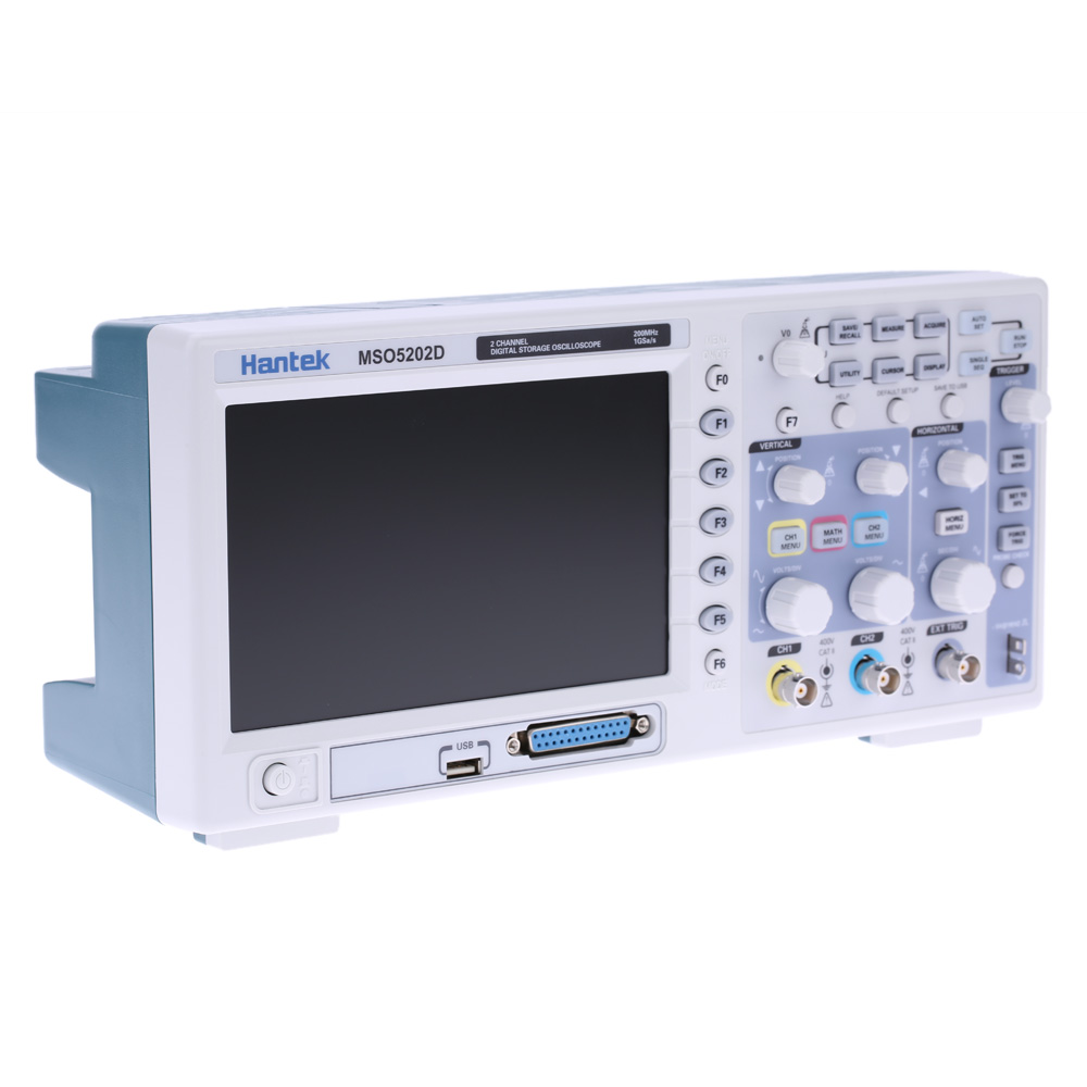 Hantek MSO5202D Mixed Signal 200MHz 2CH 1Gsa s 1M Digital Storage Oscilloscope 16CH Logic Analyzer diagnostic tool osciloscopio