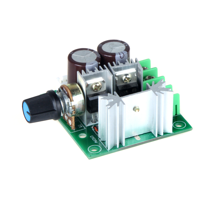 High Quality Motor Speed Control Switch 12V 40V 10A Motor Controller Pulse Width Modulation PWM DC Motor Control Switch 13KHz